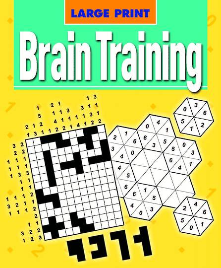 Large Print Brain Training